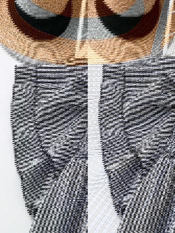 Ženski pulover-top s okruglim izrezom, 3/4 rukavi s volanom poput lotosa, mješavina pamuk-linen s ramije i poliester, standardna duljina 50–65 cm, opušten izgled