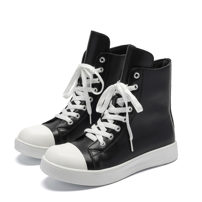 Vīriešu augstas platna kedas – Korejas stila, šņorēšana, EVA iekšējā zole