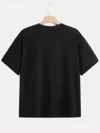 Μπλούζα τύπου T‑shirt με εκτύπωση, στρογγυλή λαιμόκοψη, κοντά μανίκια, χαλαρή γραμμή (Ύφανση πολυεστέρα; Εκτύπωση; Κοντά μανίκια; Στρογγυλός λαιμός; Χαλαρή εφαρμογή)