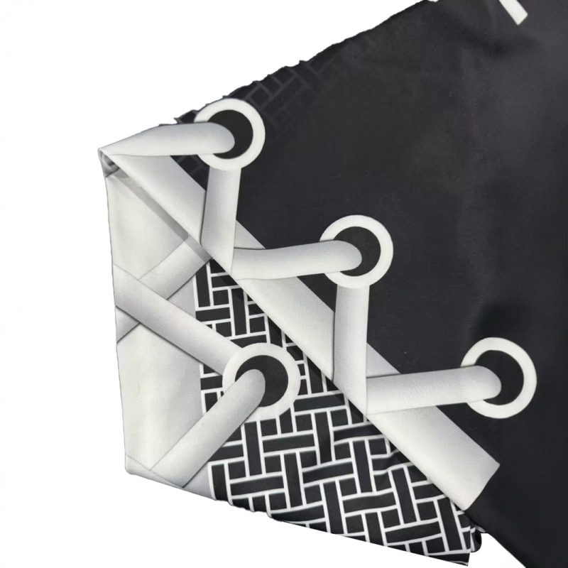 Γυναικείοι παντελόνες γιόγκα με ψηλή μέση, ελαστική ζώνη μέσης, ανύψωση γοφών, στενή εφαρμογή, γεωμετρικό σχέδιο, ύφασμα μιμείται βαμβάκι-πολυεστέρα (80-90% πολυεστέρας)