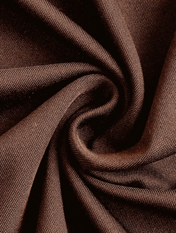 Φόρεμα γοργόνας μακρύ με ψηλή μέση, αδυνατιστικό, πλισέ, ουρά ψαριού, μονόχρωμο, πολυεστέρας/ελαστάνη, Φθινόπωρο 2024, Qianbaiyi