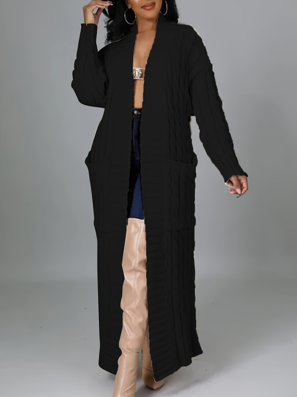 Női kardigán-pulóver, karcsúsított fazon, V-nyak, hosszú ujjú, poliészter kötött anyag, 70–80% poliészter