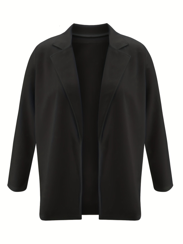 Női hosszú ujjú zakó, kosztüm-gallér, poliészter-elasztán keverék, egyszerű modell, karcsú fazon