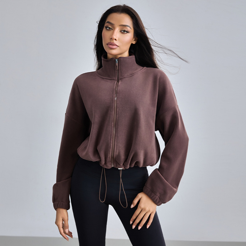 Moterų jogos ir fitneso komplektas, vientisas, poliesteris 90% + spandeksas 10% pamušalas, cheminių pluoštų mišinys, Žiema Pavasaris Rudenɡ, 2024 ruduo