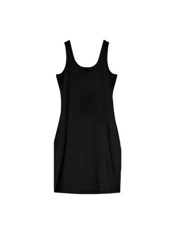 Φόρεμα - Α-γραμμή Midi, χωρίς μανίκια, crewneck, Πολυεστέρας