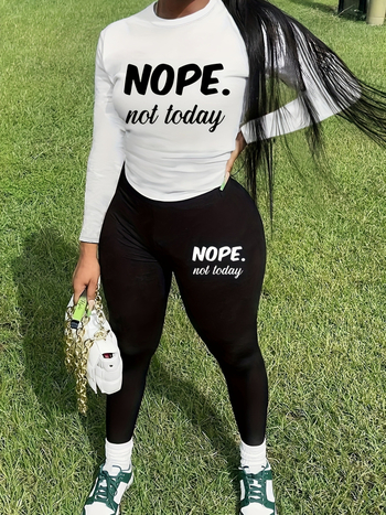 Двоен комплект ежедневен костюм за жени - дълги ръкави, Milk Silk, полиестер 95%+, пролет 2024, японски и корейски стил