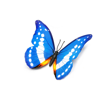 3D διακοσμητικό πεταλούδας από PVC, αγροτικός στυλ, μορφή πεταλούδας, διακόσμηση για σαλόνι, εξωτερικούς χώρους και μπαλκόνι
