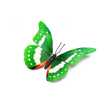 3D διακοσμητικό πεταλούδας από PVC, αγροτικός στυλ, μορφή πεταλούδας, διακόσμηση για σαλόνι, εξωτερικούς χώρους και μπαλκόνι