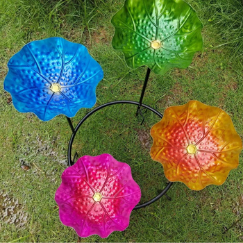 Метална чиния за хранене на птици с геометричен дизайн, пасторален стил, за дом и градина