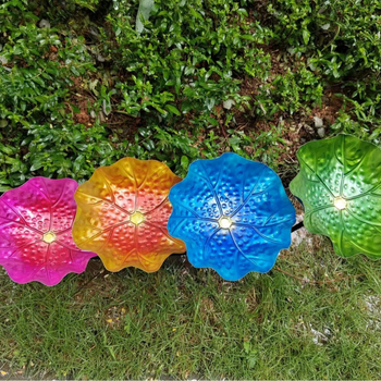 Метална чиния за хранене на птици с геометричен дизайн, пасторален стил, за дом и градина