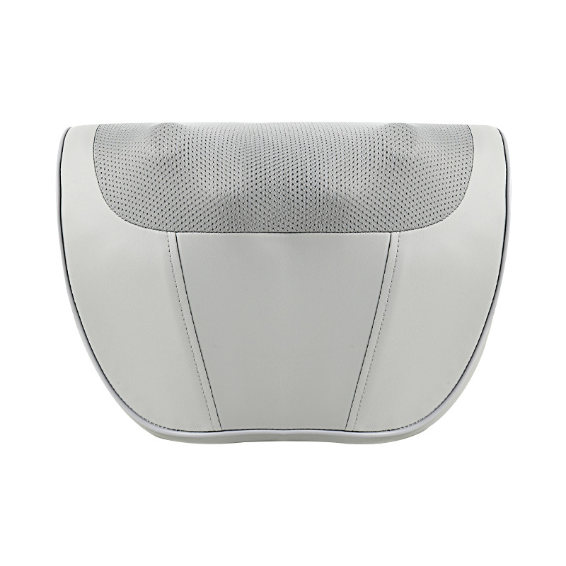 Električna višenamjenska masažna jastučnica za vrat i ramena, auto i dom, 6+ masažnih glava, punjiva, treća brzina, vibracije, toplinski kompres, gniječenje