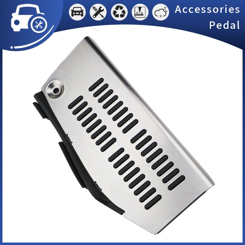 Ling Chuang неръждаем стоманен педал за Polo – интериорен педален аксесоар за модификация (Материал: неръждаема стомана; Модел: Volkswagen Polo; Марка: Ling Chuang; Произход: Shanxi)