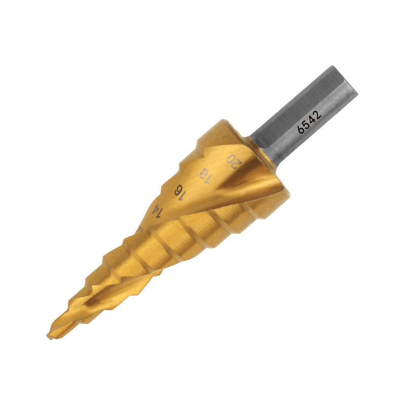 Persia Стъпково свредло, пагодова форма, неръждаема стомана с висока твърдост, универсално пробиване, многофункционално