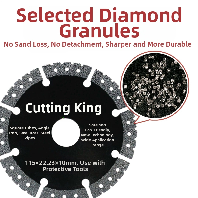 Vanlonso Метален диск за рязане за ъглошлайф – за железни изделия, многофункционален, висококачествен режещ диск