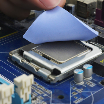 Силиконов лист за топлоотдаване — 10 W/mK, -40 до 180°C, 94-V0, SGS ISO9001, персонализирано