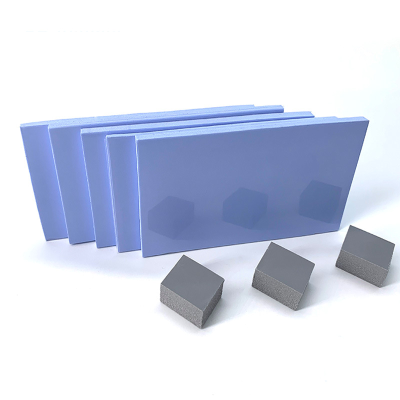 Силиконов лист за топлоотдаване — 10 W/mK, -40 до 180°C, 94-V0, SGS ISO9001, персонализирано