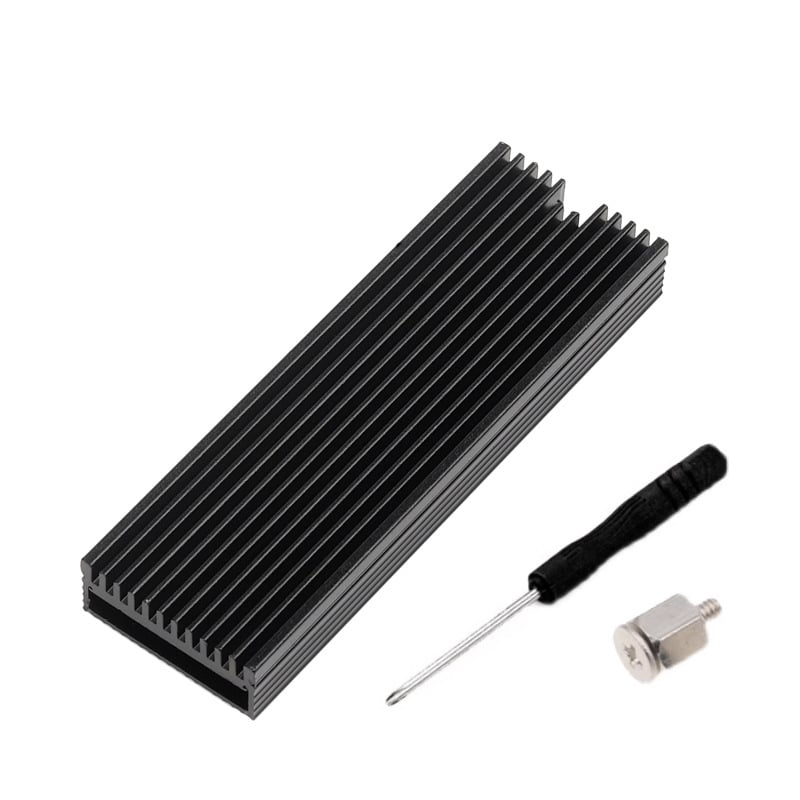 EZ χαλκός ψύκτης θερμότητας M.2 SSD για NVMe σκληρό δίσκο, αθόρυβος, αντιολισθητικός σχεδιασμός, ρύθμιση σε πολλαπλές γωνίες, διαχείριση καλωδίων