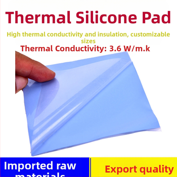 Термопроводяща силиконова подложка с алуминова пудра за охлаждане на електронни устройства – UL-94V0, -40 до 220°C, висока термопроводимост, персонализирана обработка