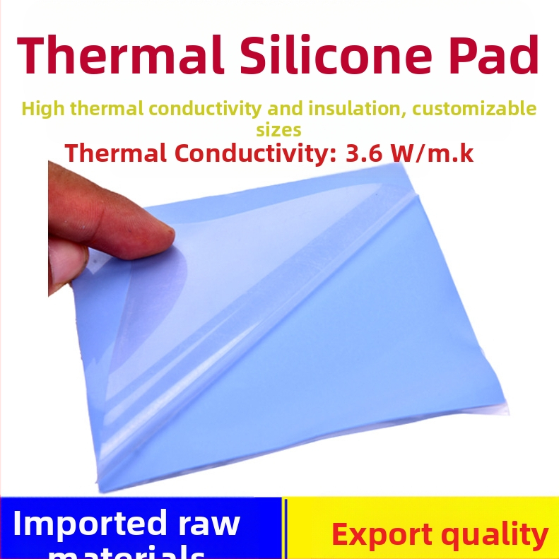 Термопроводяща силиконова подложка с алуминова пудра за охлаждане на електронни устройства – UL-94V0, -40 до 220°C, висока термопроводимост, персонализирана обработка