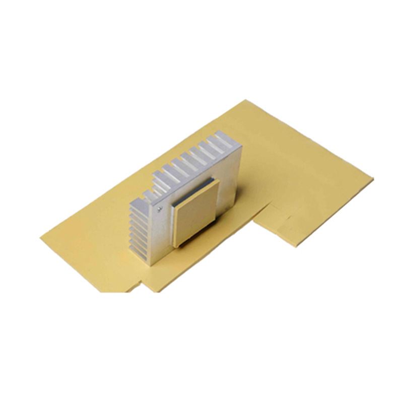 Термо-проводящ силиконов лист за захранване: изолация, разсейване на топлина, уплътнение и буфер, мек и компресируем; Марка Mountains, Гума, 200°C, Безпламъчна, Персонализирана обработка