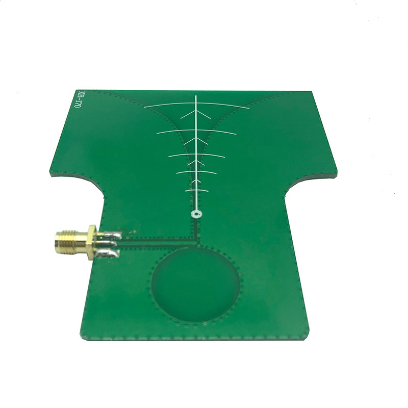UWB насочена TEM антена, висок коефициент на усилване, диапазон 1.4-10.5 GHz, 10 W мощност на предаване