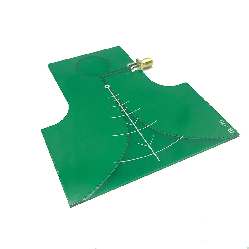 UWB насочена TEM антена, висок коефициент на усилване, диапазон 1.4-10.5 GHz, 10 W мощност на предаване