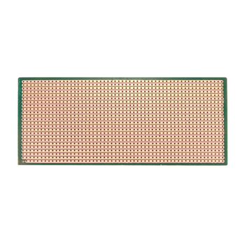 Универсална перфорирана платка, бакелитова основа, едностранна платка, изолационен материал: органична смола, изолационна смола: епоксидна смола, обработка с електролитно фолио