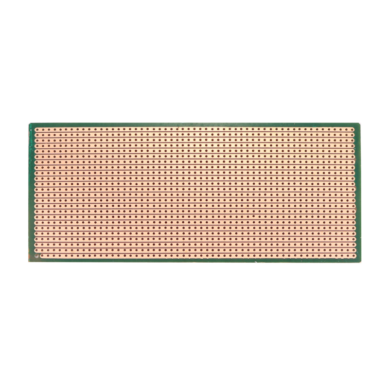 Универсална перфорирана платка, бакелитова основа, едностранна платка, изолационен материал: органична смола, изолационна смола: епоксидна смола, обработка с електролитно фолио