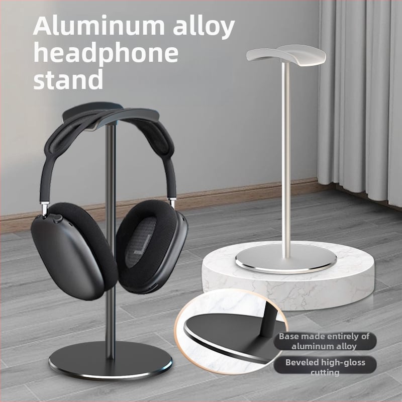 Десктоп стойка за слушалки M9, алуминиева сплав + силикон, 165 g, съхранение