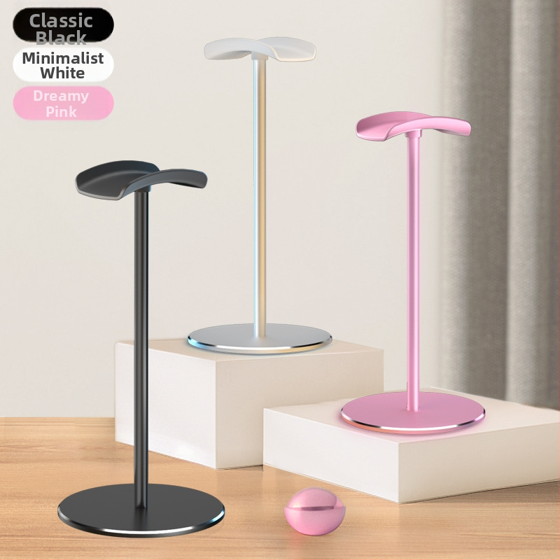 Десктоп стойка за слушалки M9, алуминиева сплав + силикон, 165 g, съхранение