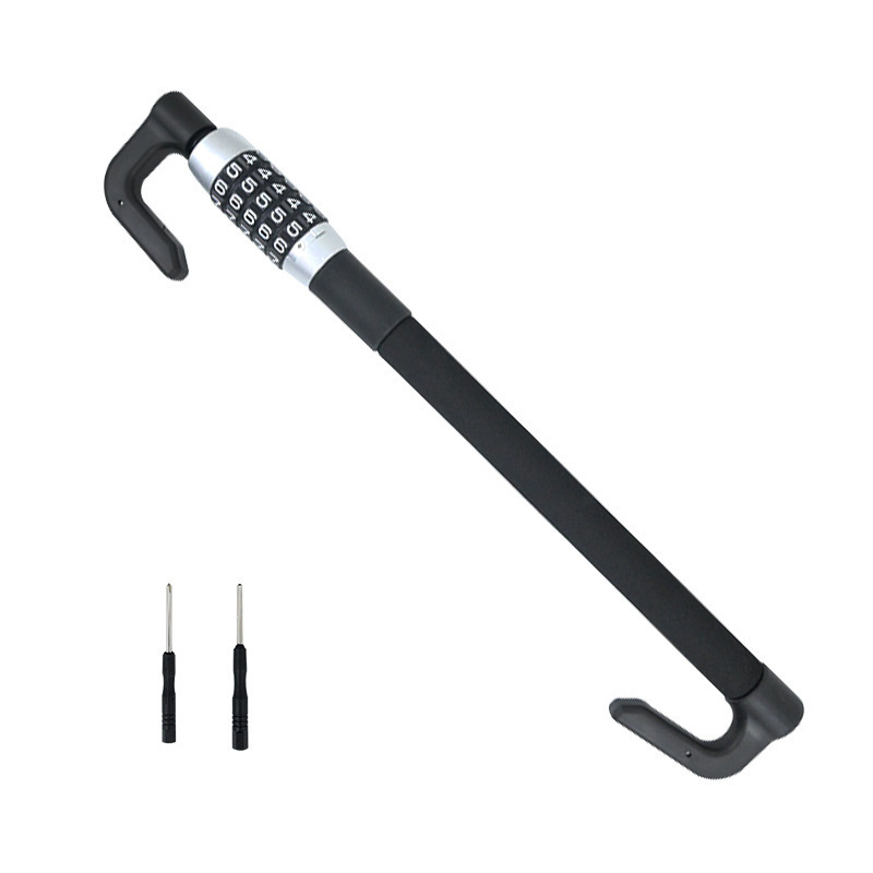 Automobilio pedalų užraktas, universalus, skirtas sankabos, gazo ir stabdžio pedalams, metalinis korpusas, vario cilindras, model XC-F034