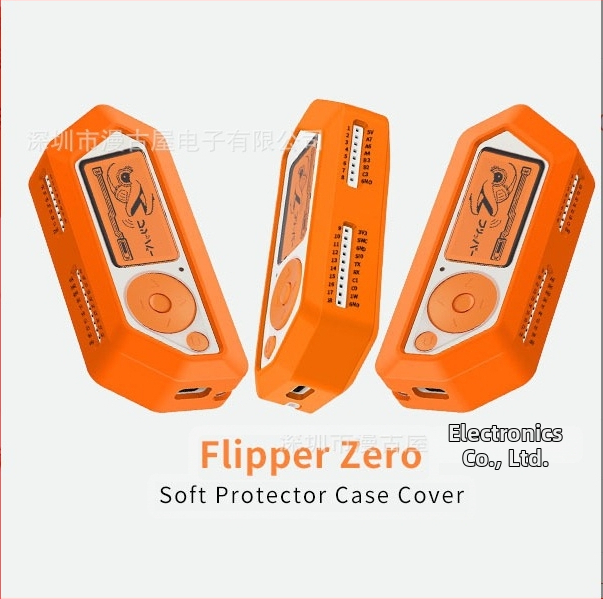 Θήκη σιλικόνης για Flipper Zero — συμβατή με Flipper Zero, συσκευασία OPP, κυκλοφόρησε το 2024.