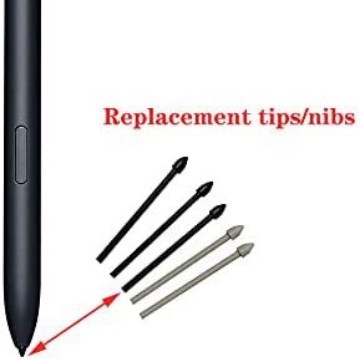 Rašiklis Samsung Galaxy Tab S7/S7 FE/S7+ su keičiamu galu, plastikinis korpusas