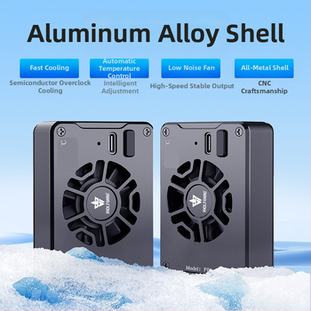 Ψύκτης κάμερας F01 για A7M4, ZVE1, R5, R6 — ψύξη από κράμα αλουμινίου, 130 g