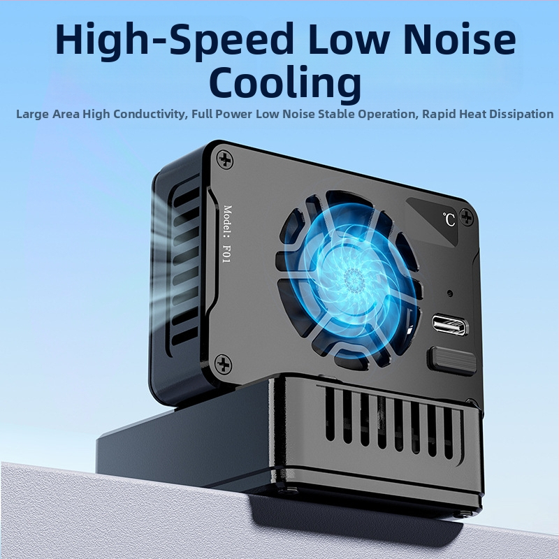 Радиатор за камера F01 за A7M4, ZVE1, R5 и R6 — охладител от алуминиева сплав, 130 г