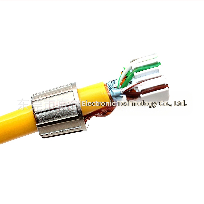 Безинструментен екраниран CAT7 RJ45 конектор за мрежов кабел – 10G