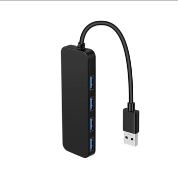Hub USB 3.0, Patru în unu, Până la 4 porturi, Cablu de 30 cm, Alimentare prin USB, Model H1003A