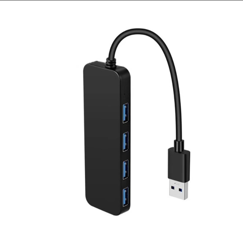 Hub USB 3.0, Patru în unu, Până la 4 porturi, Cablu de 30 cm, Alimentare prin USB, Model H1003A
