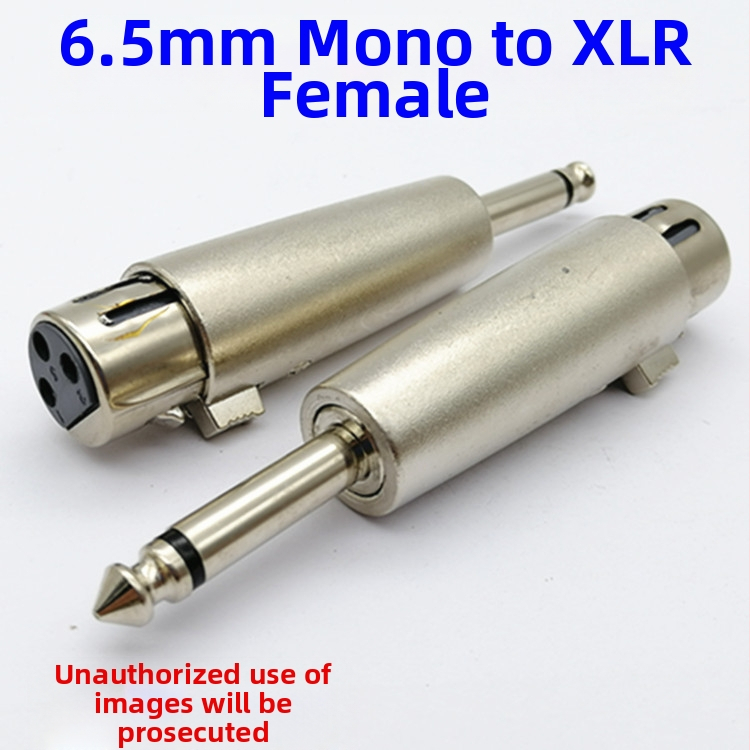 Αντάπτορας ήχου Mono 6,5 mm: αρσενικό προς Canon θηλυκό