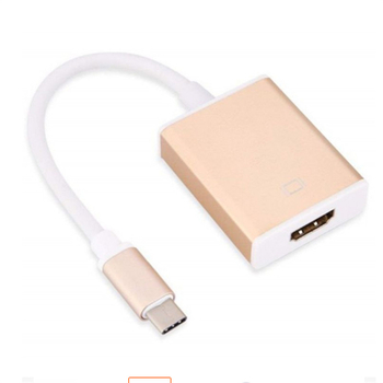 Αντάπτορας Type-C σε HDMI hub, κράμα αλουμινίου, HDMI καλώδιο μήκους 20 εκ, αγωγός χαλκού