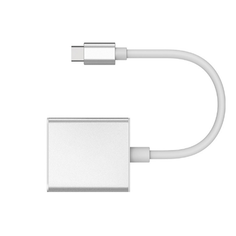 Αντάπτορας Type-C σε HDMI hub, κράμα αλουμινίου, HDMI καλώδιο μήκους 20 εκ, αγωγός χαλκού