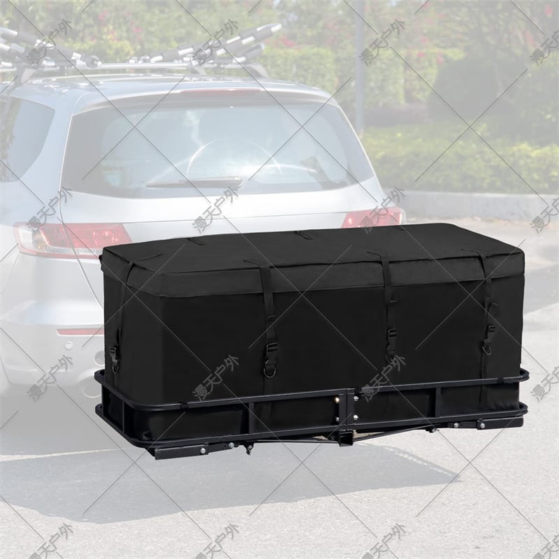 Nagy kapacitású tetőcsomagtartó táska autókhoz és pickupokhoz – 600D Oxford anyag, légáteresztő és kopásálló