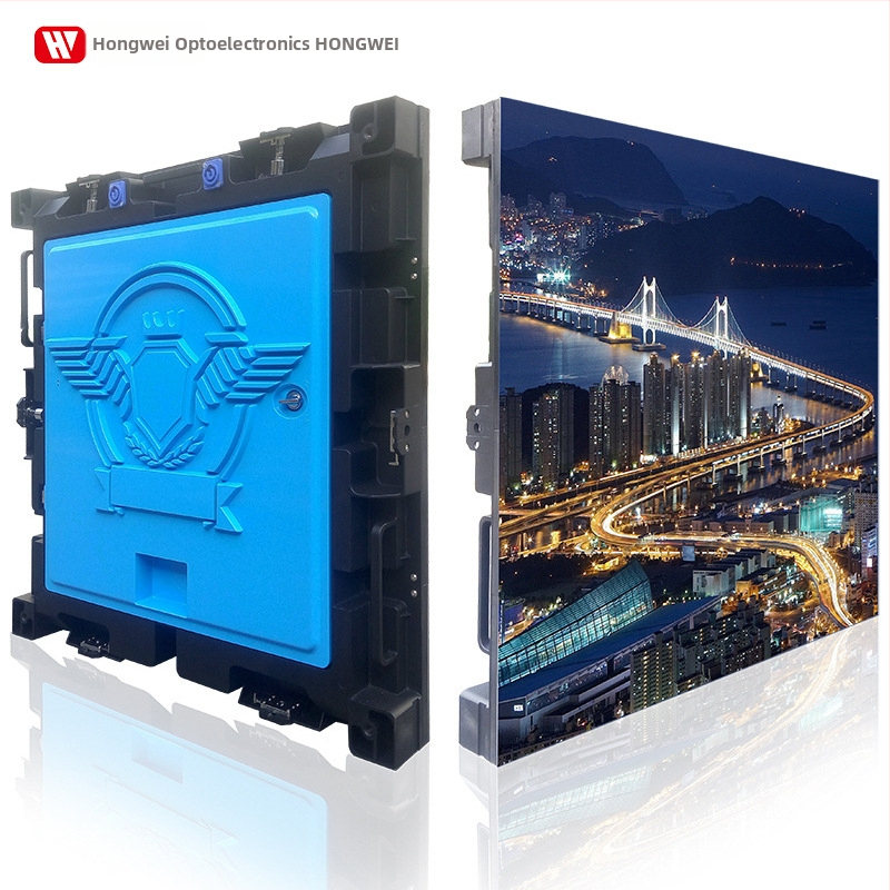 Вътрешен LED дисплей с пикселен ход P1.25, резолюция 1920x1080, 640000 пиксела, модул 320x160, 256 нива на сивото