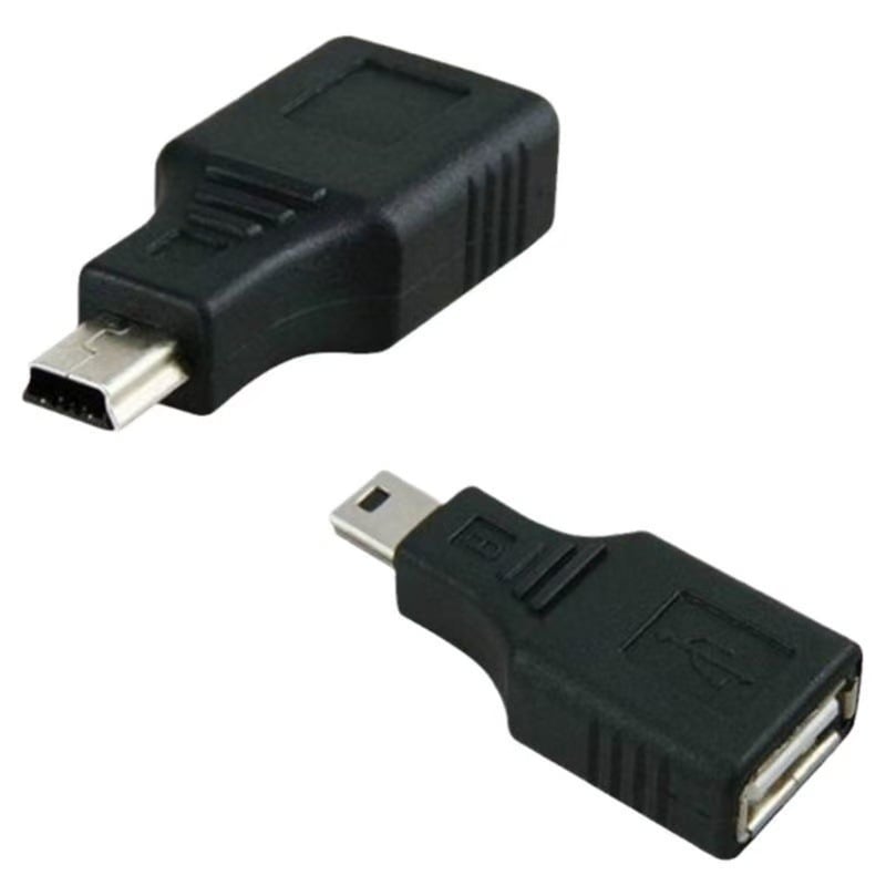 USB OTG adapteris: Mini USB-B vyriškas į USB moterišką lizdą, 5-pin (Prekės ženklas XZT, Modelis XZT191, Tipas: USB kabelis, Sąsaja: OTG)