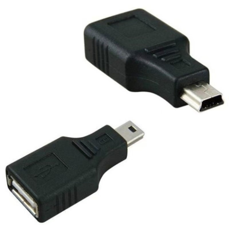 USB OTG adapteris: Mini USB-B vyriškas į USB moterišką lizdą, 5-pin (Prekės ženklas XZT, Modelis XZT191, Tipas: USB kabelis, Sąsaja: OTG)