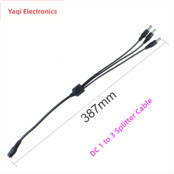 DC разпределител 1 към 3 за LED, 12V DC, меден проводник, без заваряване