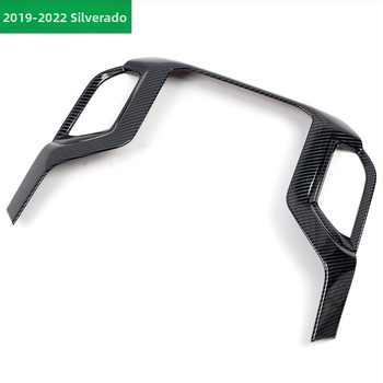 Chevrolet Silverado 2019-2022 εσωτερική επένδυση πλαισίου πλοήγησης – ABS πλαστικό, Ornament Wing μάρκα, μοντέλο 1, διαθέσιμη παραμετροποίηση, χωρίς λογότυπο