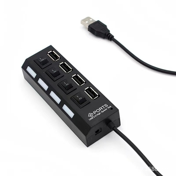 Hub USB 2.0 cu 4 porturi, configurație 1 la 4, fără alimentare externă, model SCL-2l65