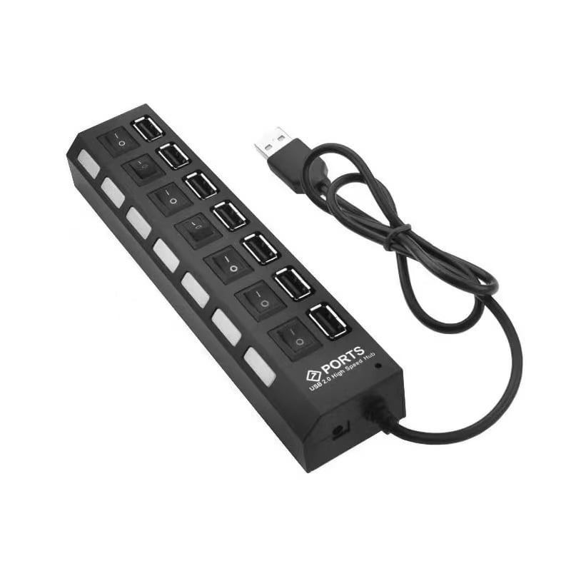 Hub USB 2.0 cu 4 porturi, configurație 1 la 4, fără alimentare externă, model SCL-2l65