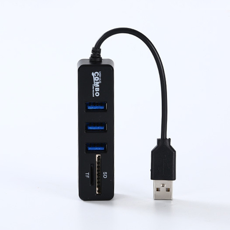 JDL 5-in-1 USB 2.0 docking stotis su SD/TF kortelių skaitytuvu